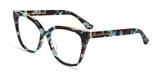 STUART WEITZMAN Eyeglasses WZN 1028/G BLK BLUE B/0D51
