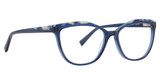 Trina Turk Eyeglasses Inde Blue/BLU