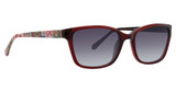 Vera Bradley Eyeglasses Sheridan Burgundy/LNP