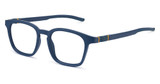 BFlex Eyeglasses B-BRAVE SATIN NAVY ORANGE/02