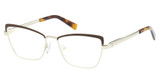 Abercrombie & Fitch Eyeglasses AF50032 pink gold/033