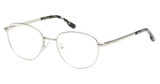 Hollister Eyeglasses HL50036 shiny light nickeltin/010
