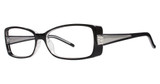 Genevieve Boutique Eyeglasses Swagger black/crystal