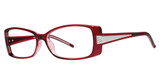 Genevieve Boutique Eyeglasses Swagger burgundy/crystal