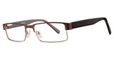 Serafina Eyewear Eyeglasses Zander Brown