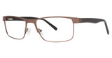 B.M.E.C. Eyeglasses BIG Block matte brown