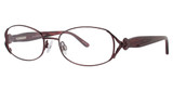 Sophia Loren Eyeglasses SL Beau Rivage 67 Burgundy/77
