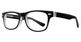 Eye Q Eyewear Eyeglasses G518 Black/Crystal
