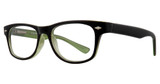 Eye Q Eyewear Eyeglasses G518 Black/Green
