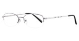 Chlogan Eyewear Eyeglasses Santa Ana 3 Silver