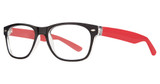 Smart Eyeglasses SMART S2800 Black/Red/C3