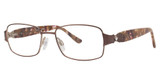 Sophia Loren Eyeglasses Sophia Loren M268 Petite Sienna Brown/270