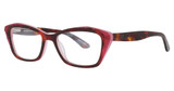 Paradox Eyeglasses P5021 Demi Red & Pink/30
