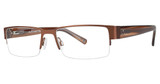 Randy Jackson Eyeglasses Randy Jackson 1925 Brown/183