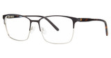 ModZ Eyeglasses Bartlett matte black/silver tortoise