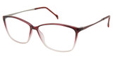 STEPPER Eyeglasses 30092 SI BURGUNDY FADE F320/ROS