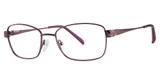 Modern Metals Eyeglasses Amelia orchid