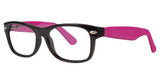 Modern Plastics II Eyeglasses Scoop black/berry
