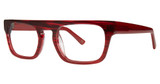 Randy Jackson Eyeglasses Randy Jackson Limited Edition X128 Red Stripe/216