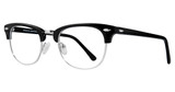 Brooklyn Heights Eyewear Eyeglasses Clubster Black/Silver