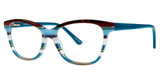 Vavoom/Vivian Morgan Eyeglasses 8083 Tortoise/Blue