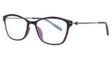 Aspire Eyeglasses Thoughtful EGGPLANT TORTOISE
