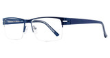 Affordable Designs Eyeglasses Scott Navy