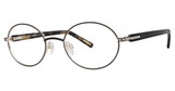 Via Spiga Eyeglasses Via Spiga Enrica Black/Gold/500