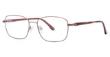 Genevieve Paris Design Eyeglasses Virtue ruby/gunmetal