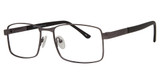 AirMag Eyeglasses AIRMAG A6362 Matte Gun/C2