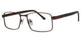 AirMag Eyeglasses AIRMAG A6362 Brown/C3