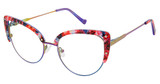 BETSEY JOHNSON Eyeglasses SHOWTIME OIL/OIL