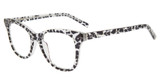 DIFF Eyeglasses Carina w/ blue light lens Clear Leopard