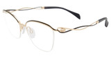 Line Art Eyeglasses XL 2155 Black/BK