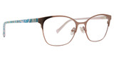 Vera Bradley Eyeglasses VB Coralie Rain Forest Fauna/RFF