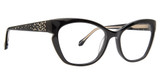Badgley Mischka Eyeglasses Alexine Black/BLCK