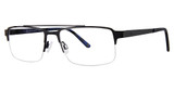 Randy Jackson Eyeglasses Randy Jackson 1123 BLACK/NAVY/172