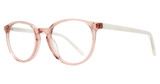 Global Optique Eyeglasses LP041 CRYSTAL PINK