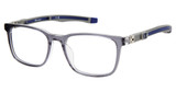 Champion Eyeglasses CHECK TRANSLUCENT GRY/C03