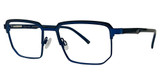 Randy Jackson Eyeglasses Randy Jackson Ltd. Ed X102 Blue/Black/163