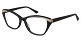 KAY UNGER Eyeglasses K260 Black/BLK