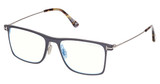 Tom Ford Eyeglasses FT5865-B matte dark ruthenium/013