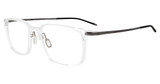 Porsche Eyeglasses P8735 Crystal/Grey B