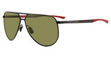 Porsche Eyeglasses P8962 Black/Red A