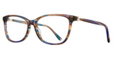 Serafina Eyewear Eyeglasses Tabitha Demi-Violet