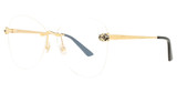 Cartier Eyeglasses CT0416O GOLD/001