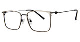 Konishi Eyeglasses KONISHI KF8621 Gun/ Black/C2