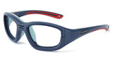 Nano Eyeglasses NSP23 MATTE NAVY RED GREY/4