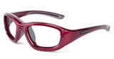 Nano Eyeglasses NSP23 PEARL DARK RED GREY/2