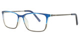 Izod Eyeglasses 2118 INK BLUE FADE